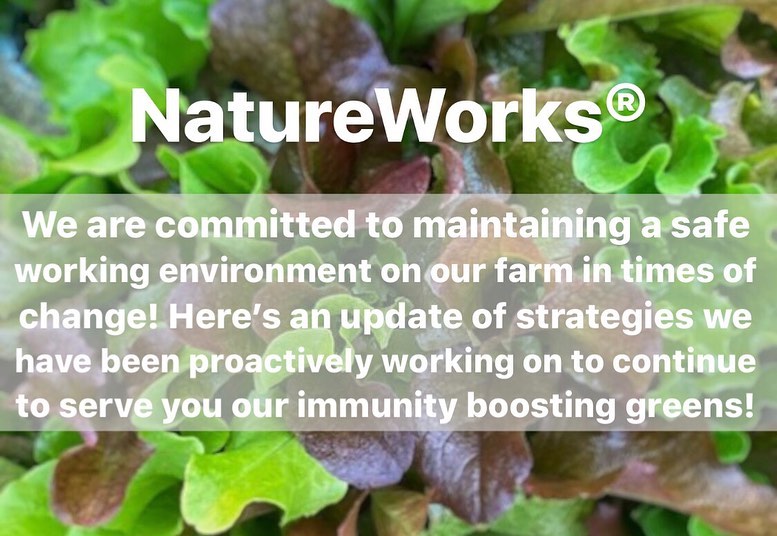 NatureWorks - A message to all our customers from... | Facebook