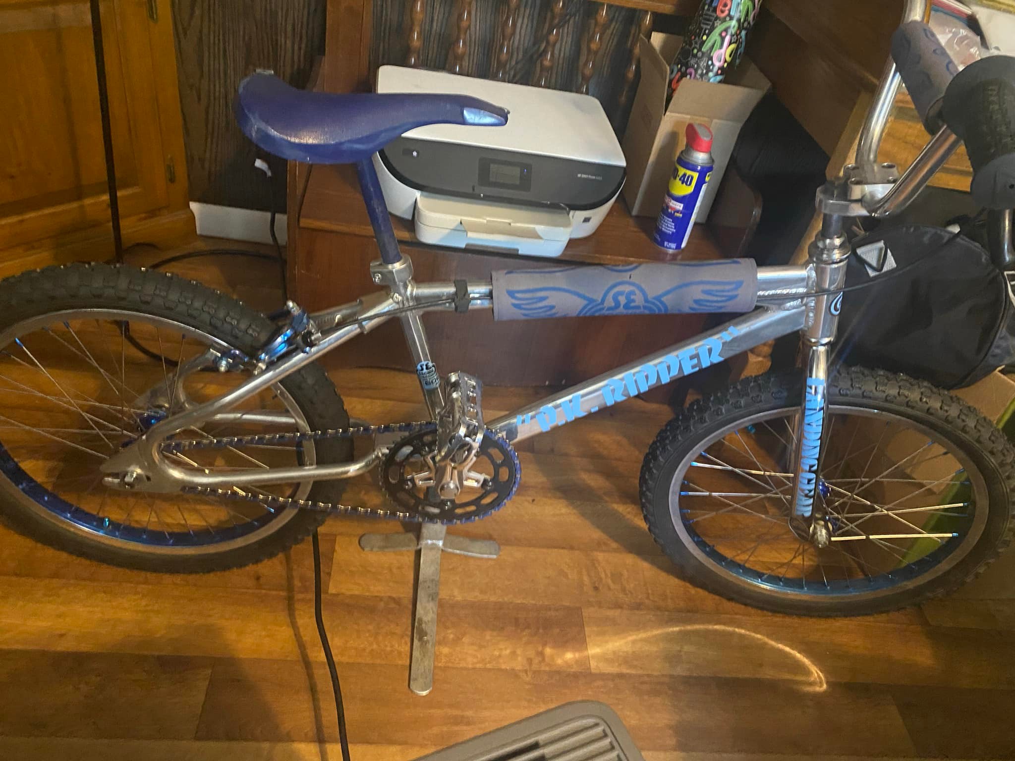 1981 PK Maxi Cross BMX bike with Shimano DX hubs for trade