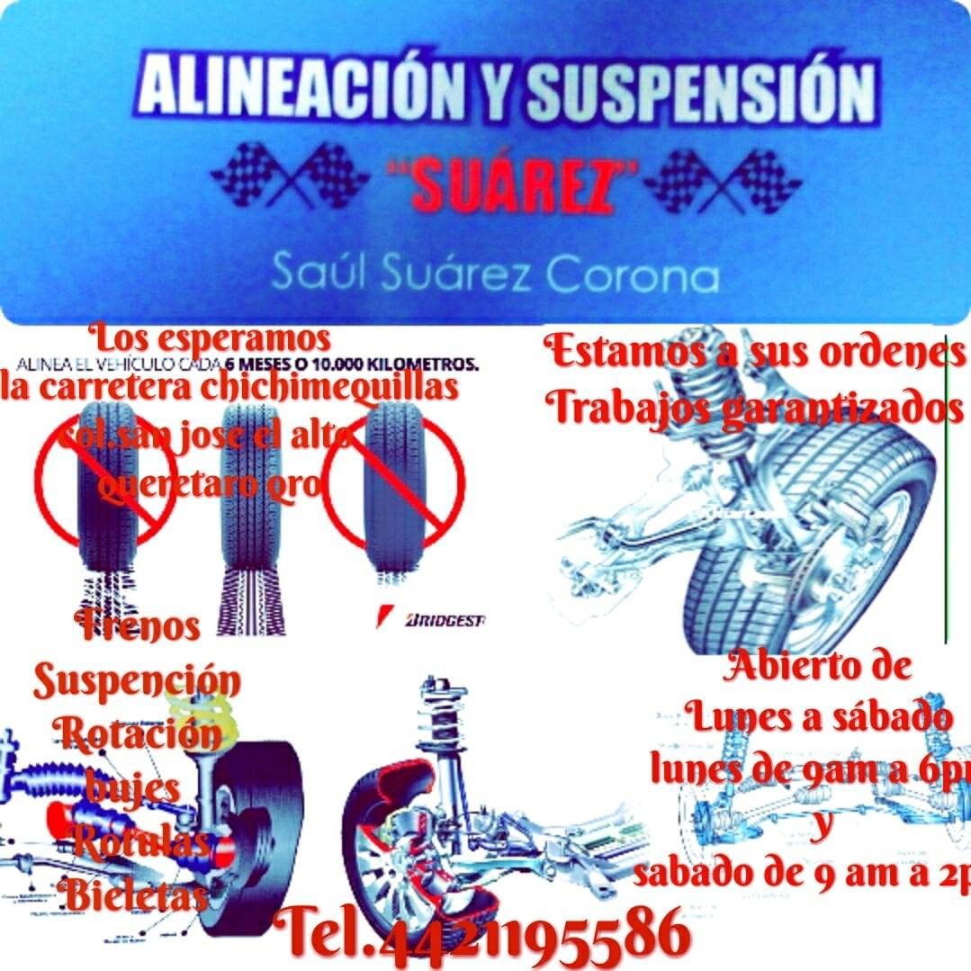 Alineacion Y Suspencion... - Alineacion Y Suspencion Suarez