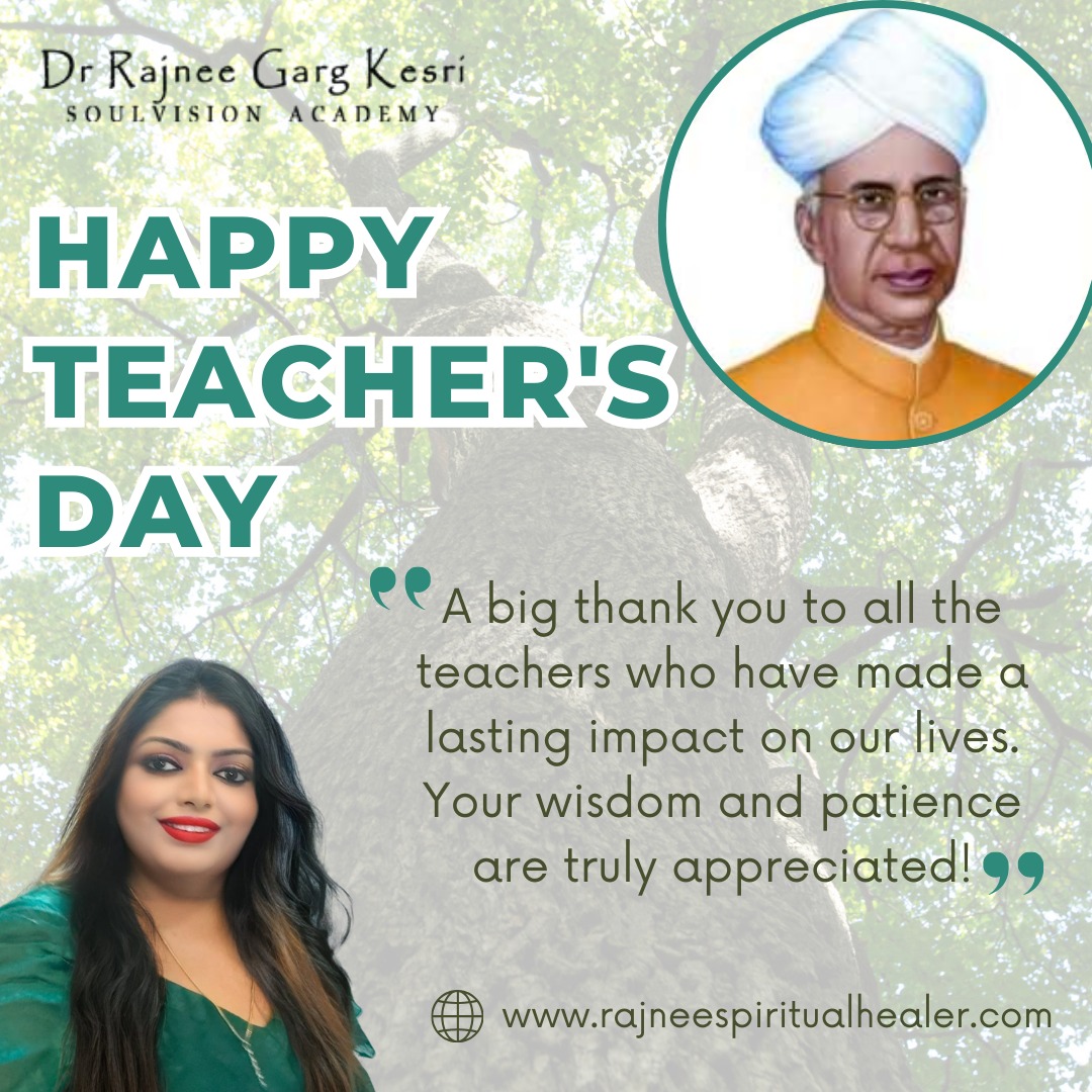 Dr Rajnee Garg - On #TeachersDay, we pay tribute to the...
