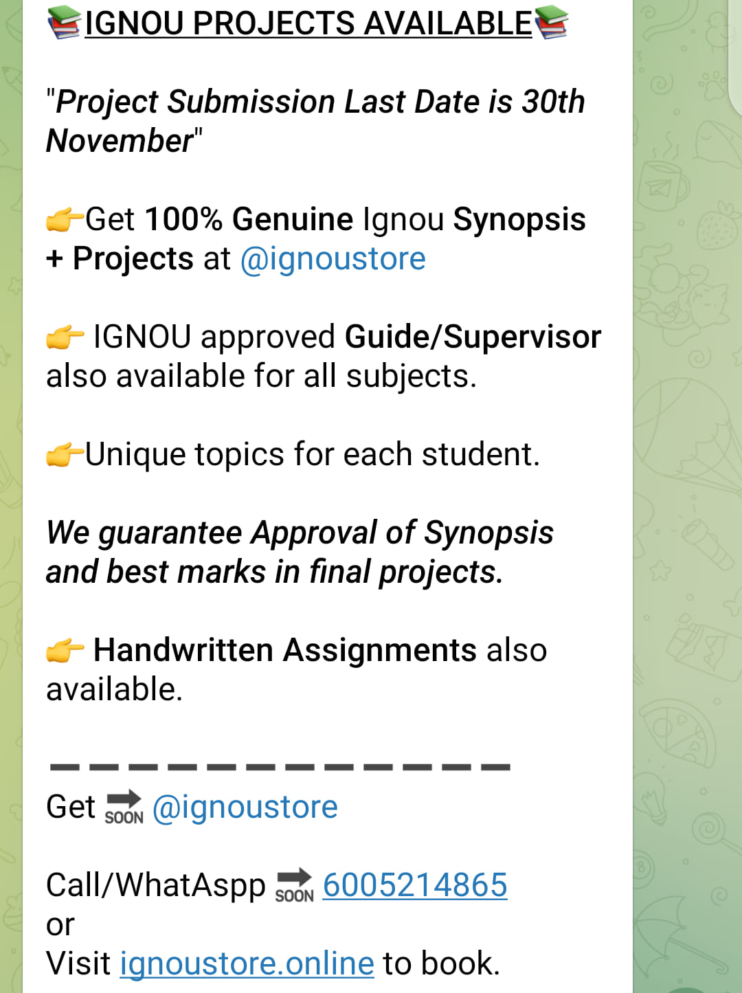 IGNOU Store