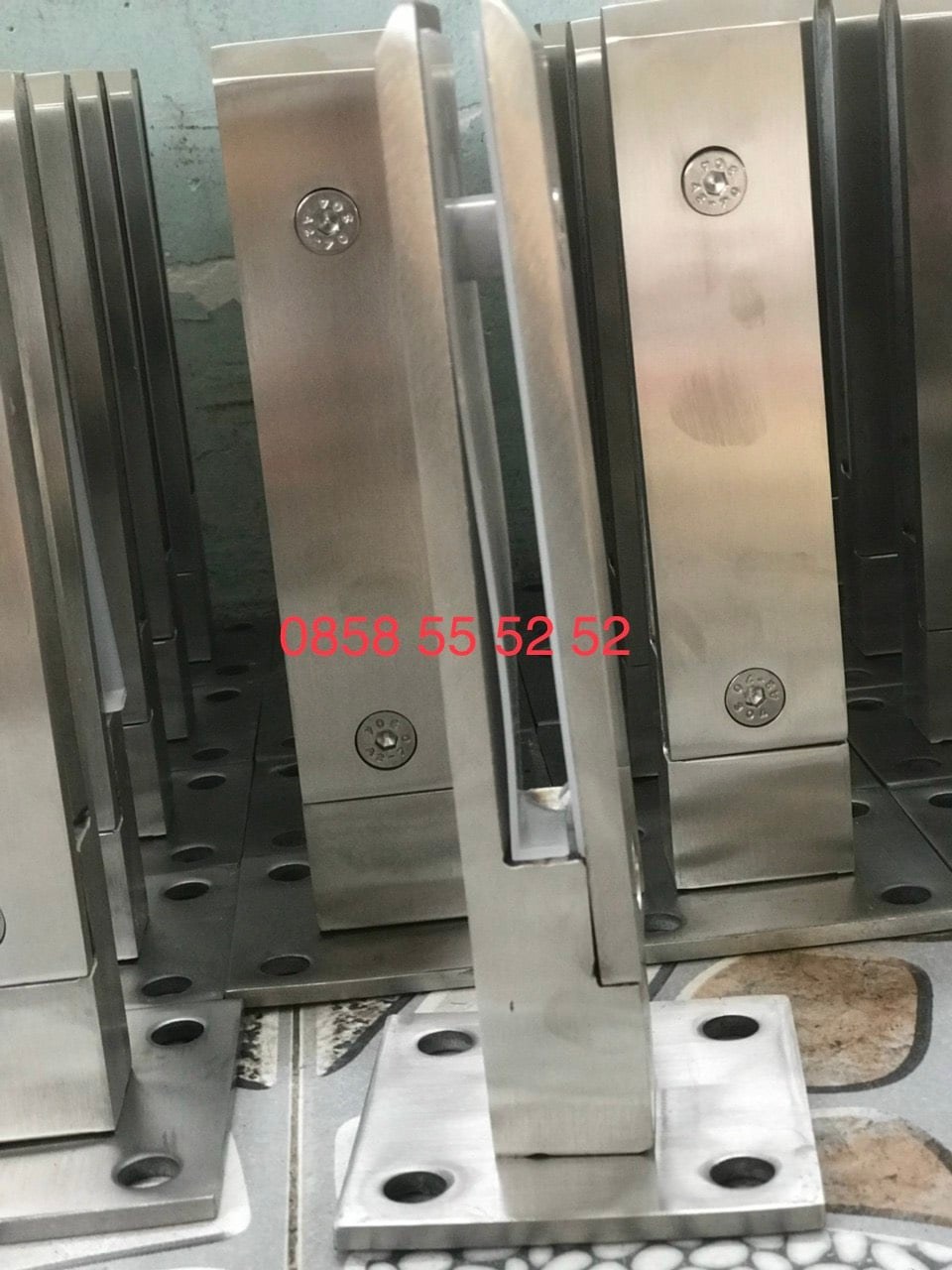 Chân trụ inox - Phụ kiện kính cường lực | Hanoi