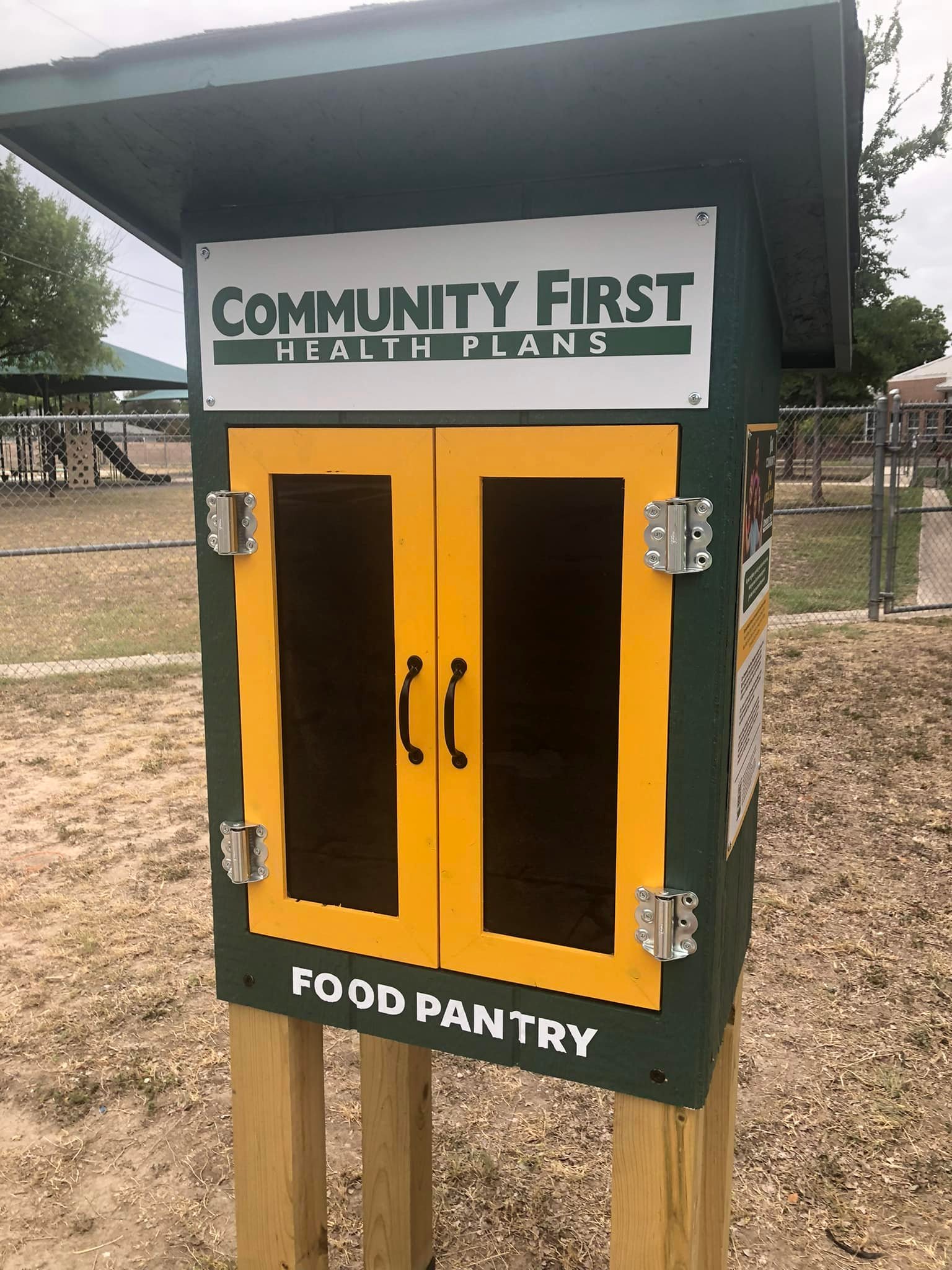 Please consider giving to our new Community First boxes on Grove right ...