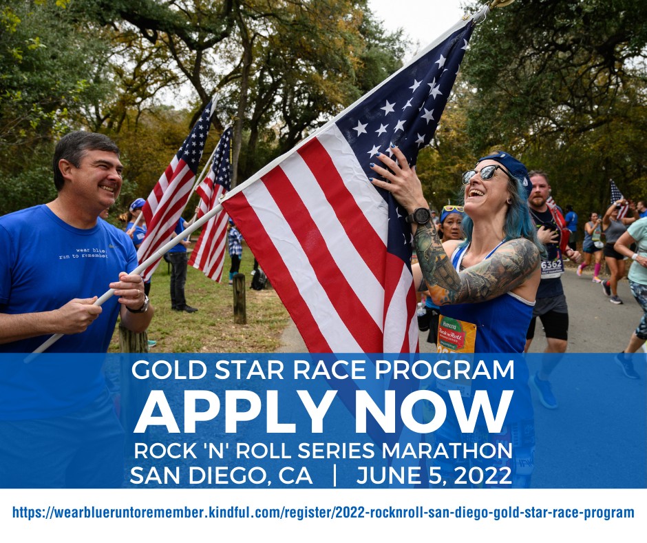 The Wear Blue Gold Star... - Military and Family Division