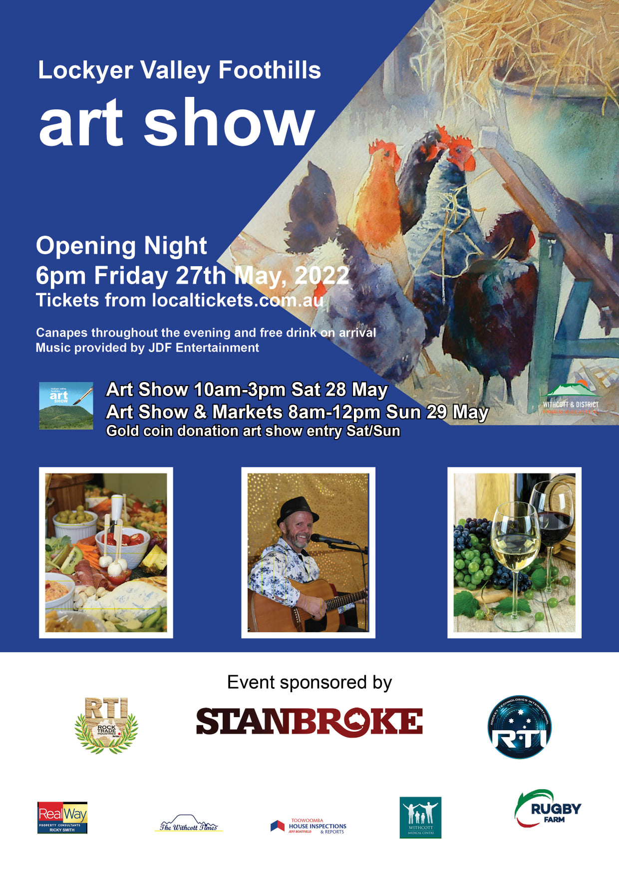 Lockyer Valley Foothills Art Show & Markets - Home