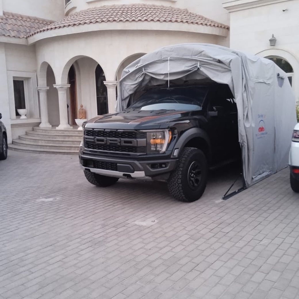 Safe My Car - Yes, Ford Raptor can fit inside 💪 تم...