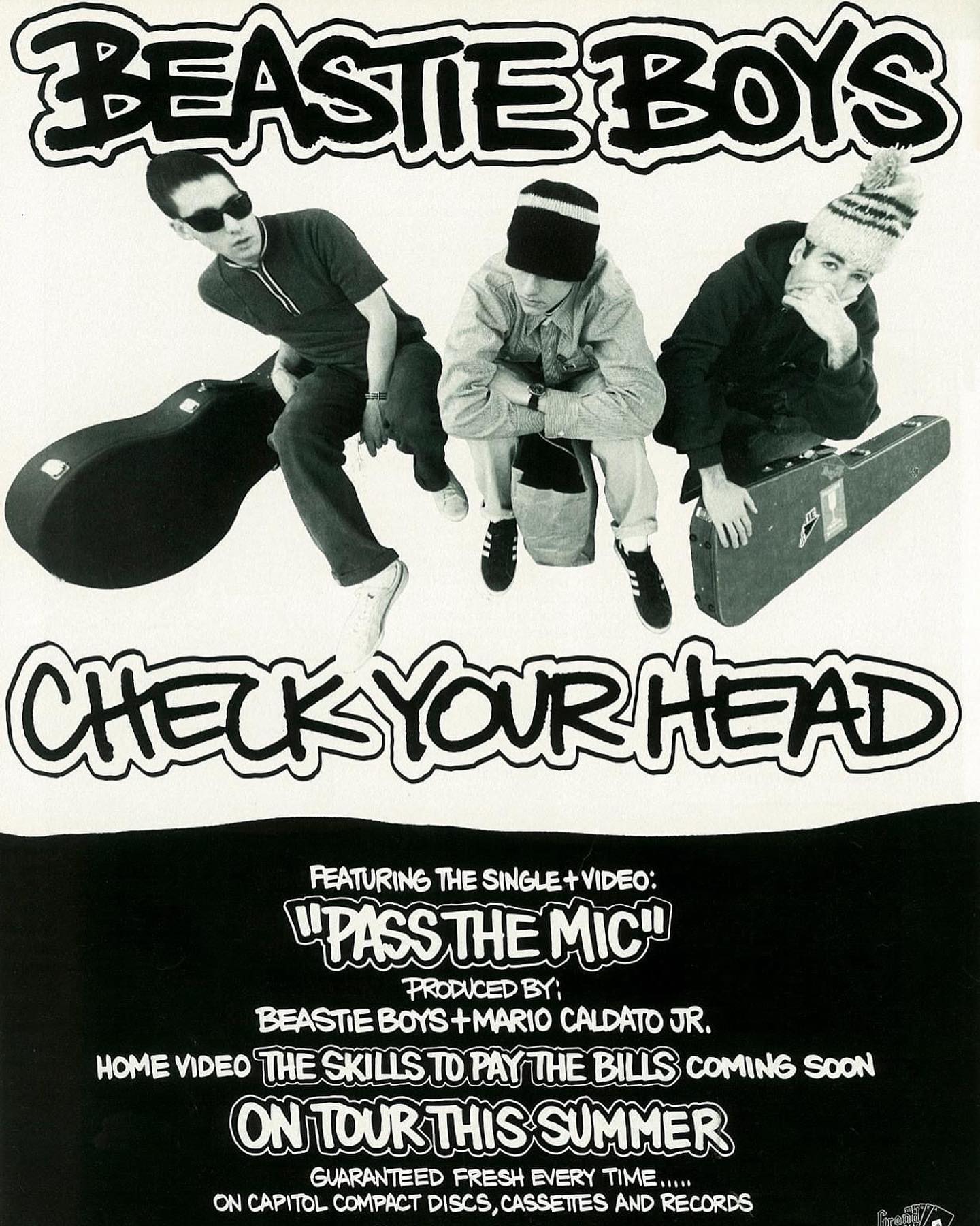 The Beastie Boys released 'Check Your Head' 34 years ago on April