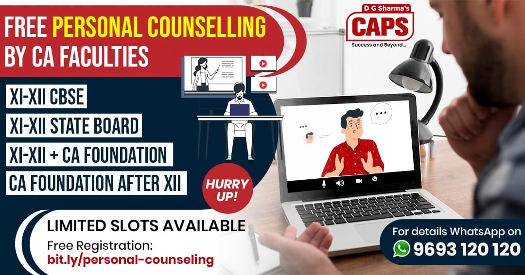 CAPS Learning - 📍Free personal counselling session has...