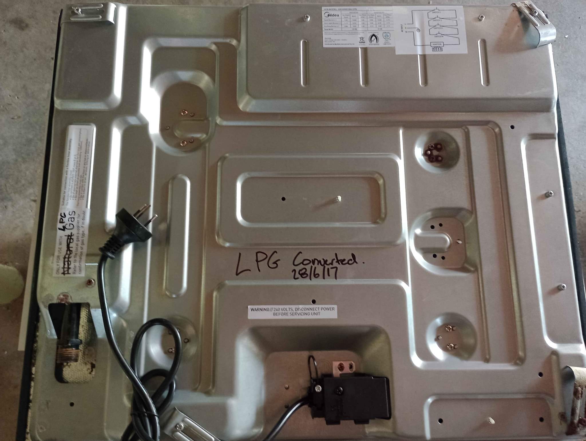 Gas Cooktop LPG 60cm Ranges & Ovens Brisbane, Queensland, Australia