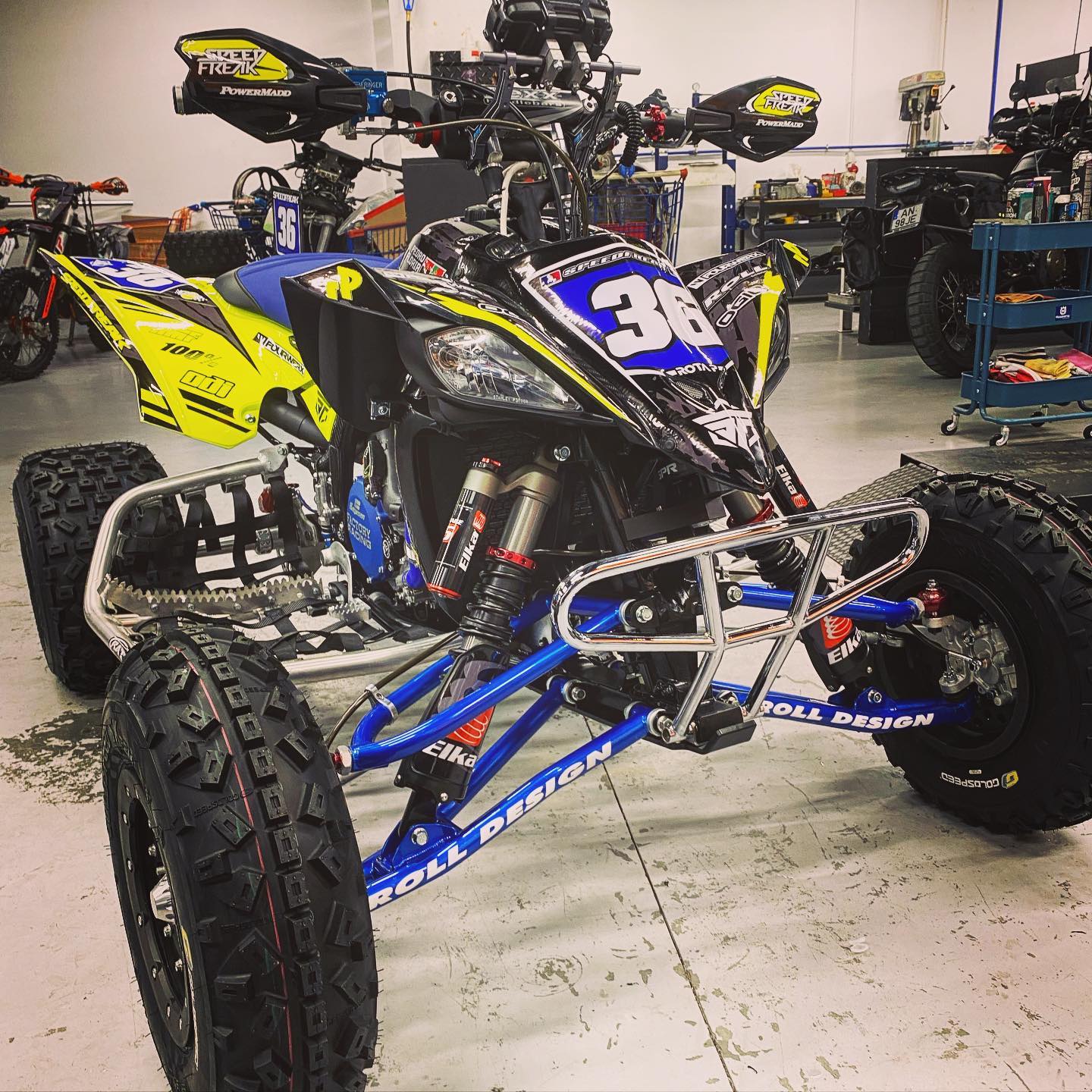 YFZ450 R ready to Win ! #speedfreak #yamaha #yfz450r #atv #quad 
