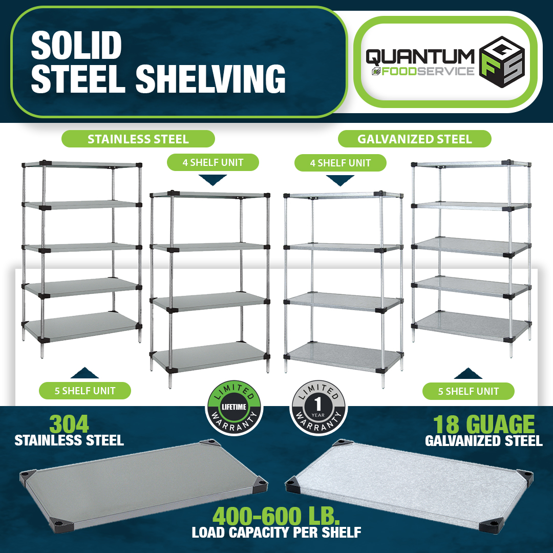 Quantum - Enhance your storage with Quantum's Solid Steel Shelving ...