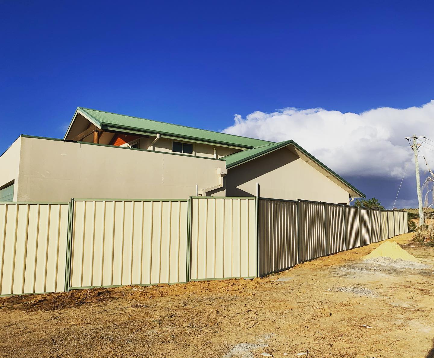 New fence installed in Kalbarri WA . .... - pinpoint_building | Facebook