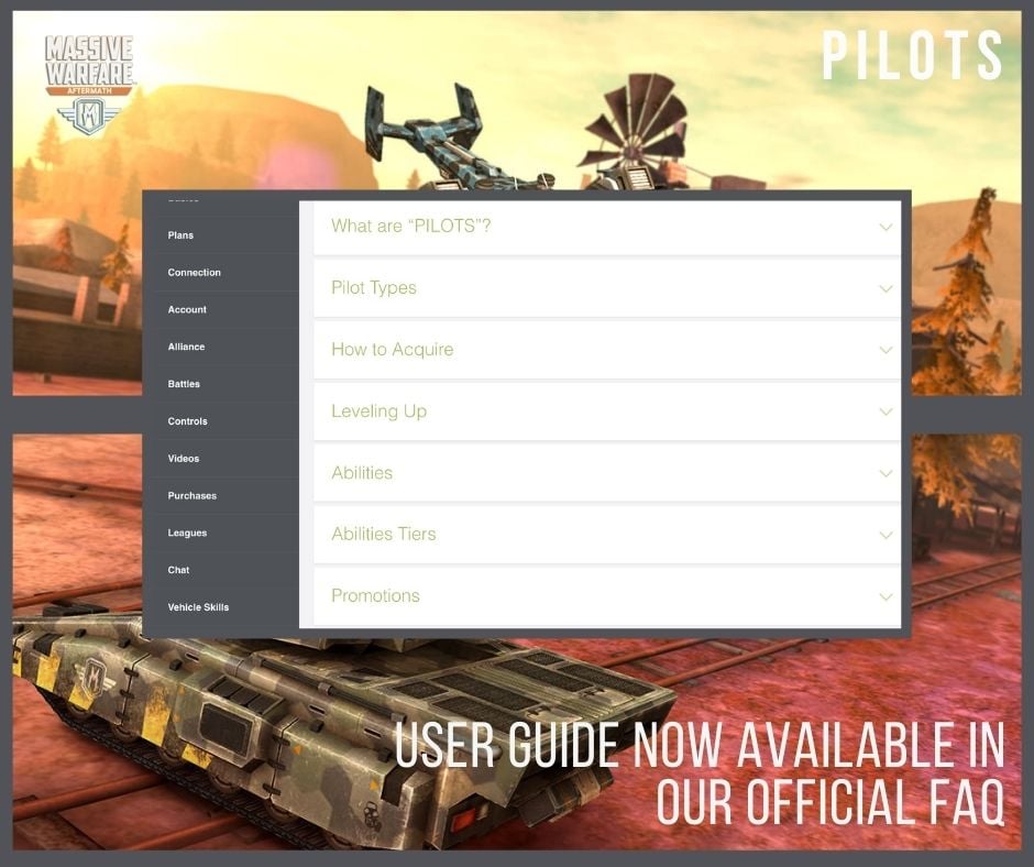 Massive Warfare - Hello Commander! Now available in our...