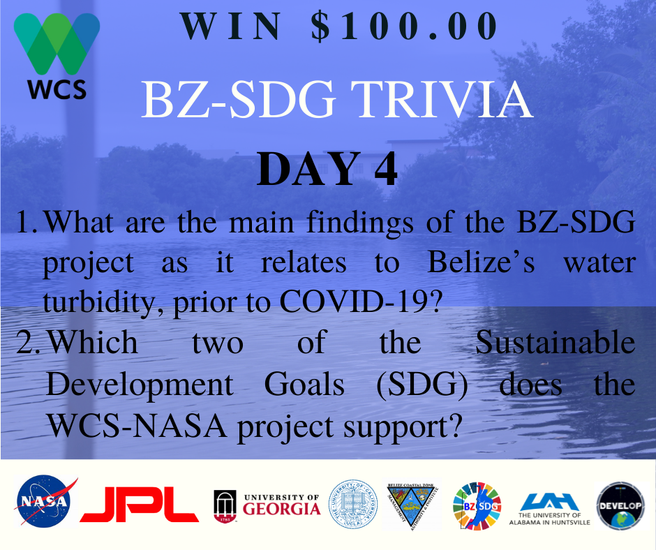 WCS - DAY 4 -BZ-SDG TRIVIA Congratulations to ALL our winners, so far ...