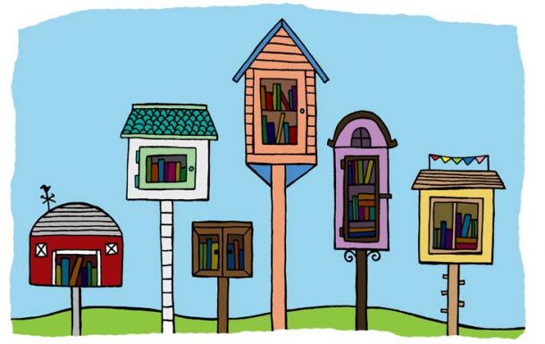 Little Free Libraries of Stewardson, Illinois
