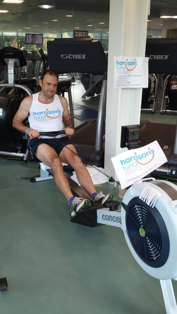 Ride Row Swim for Harrison's fund - Home