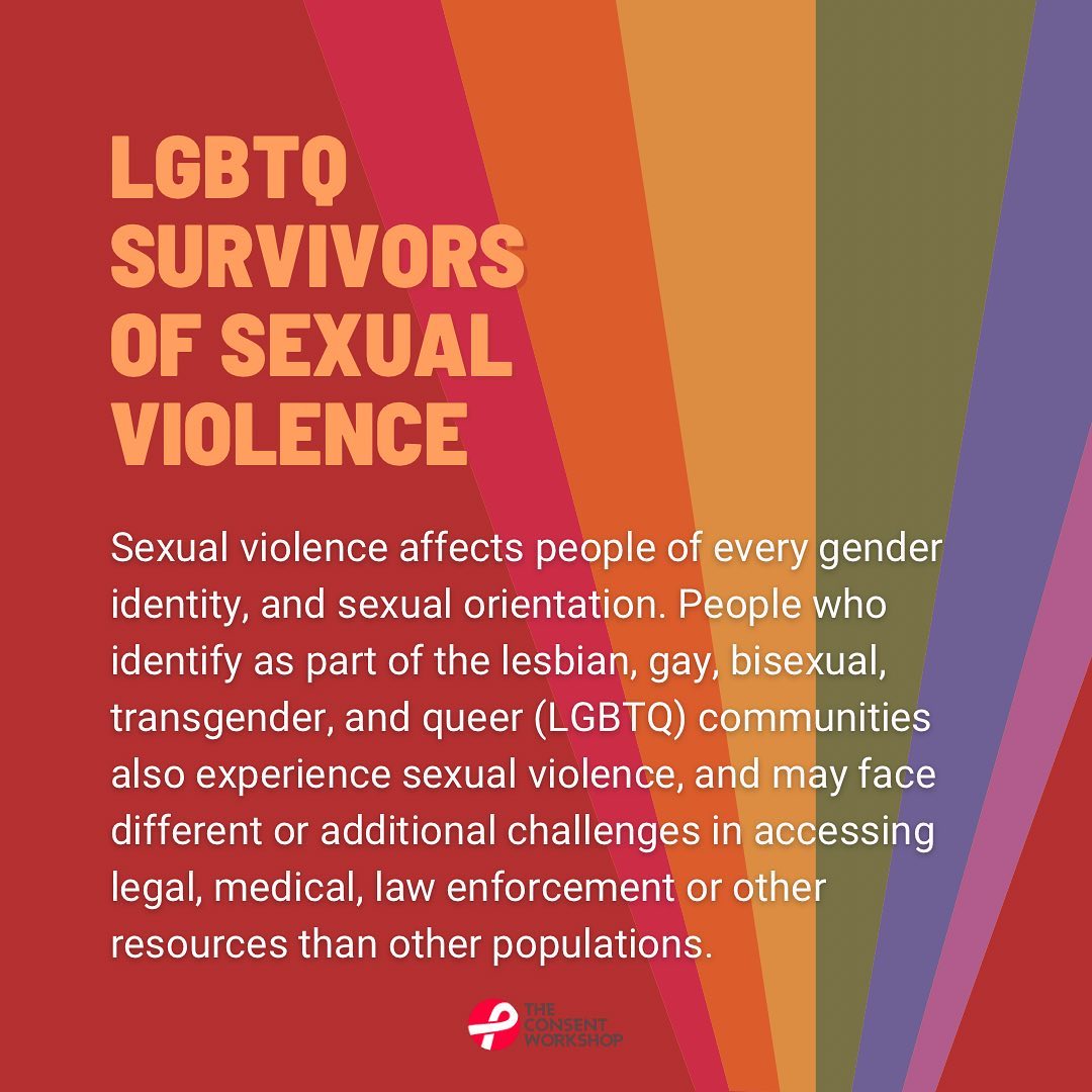 As an LGBTQ survivor of sexual... - The Consent Workshop