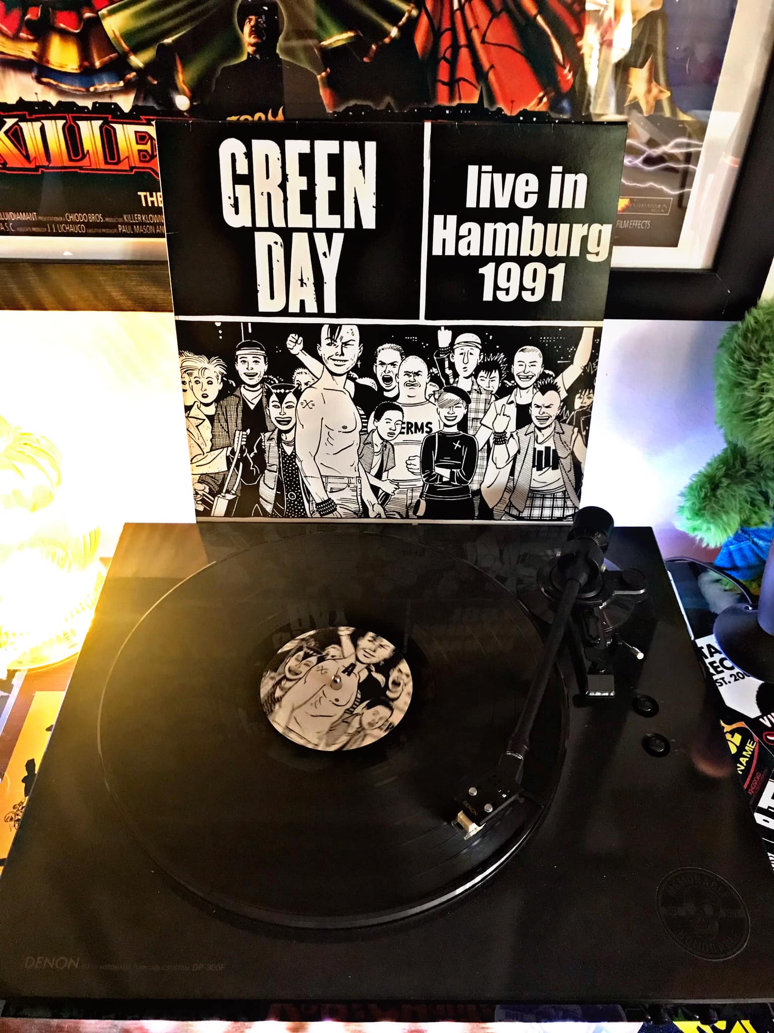 GREEN DAY Live in Hamburg 1991 LPレコード GREEN DAY Live in