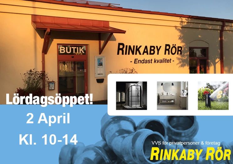 Rinkaby Rör AB - ÄNTLIGEN! Ska vi ha lördagsöppet IGEN... | Facebook