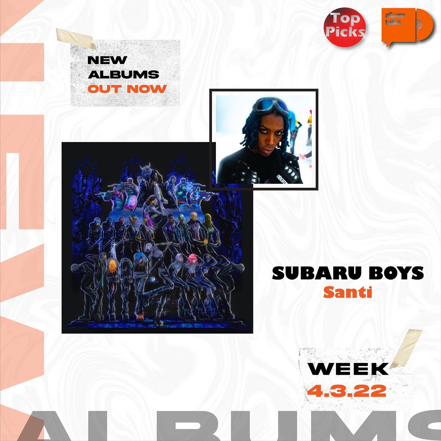 ALBUMS OUT NOW ‼️ Subaru Boys — Santi Son of God — Barry Jhay 