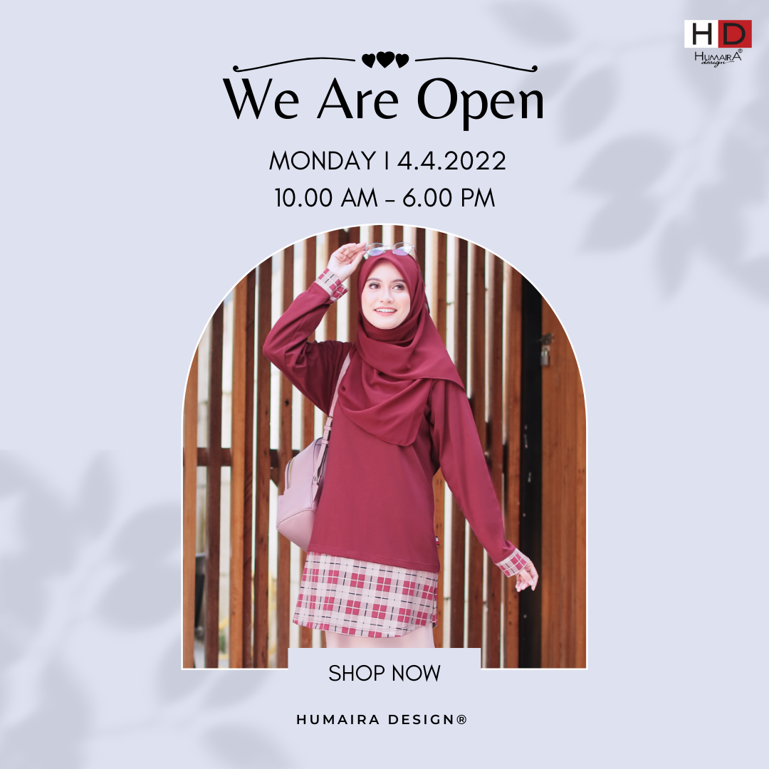 Humaira Design - Makluman : Butik Humaira Design® Penang...