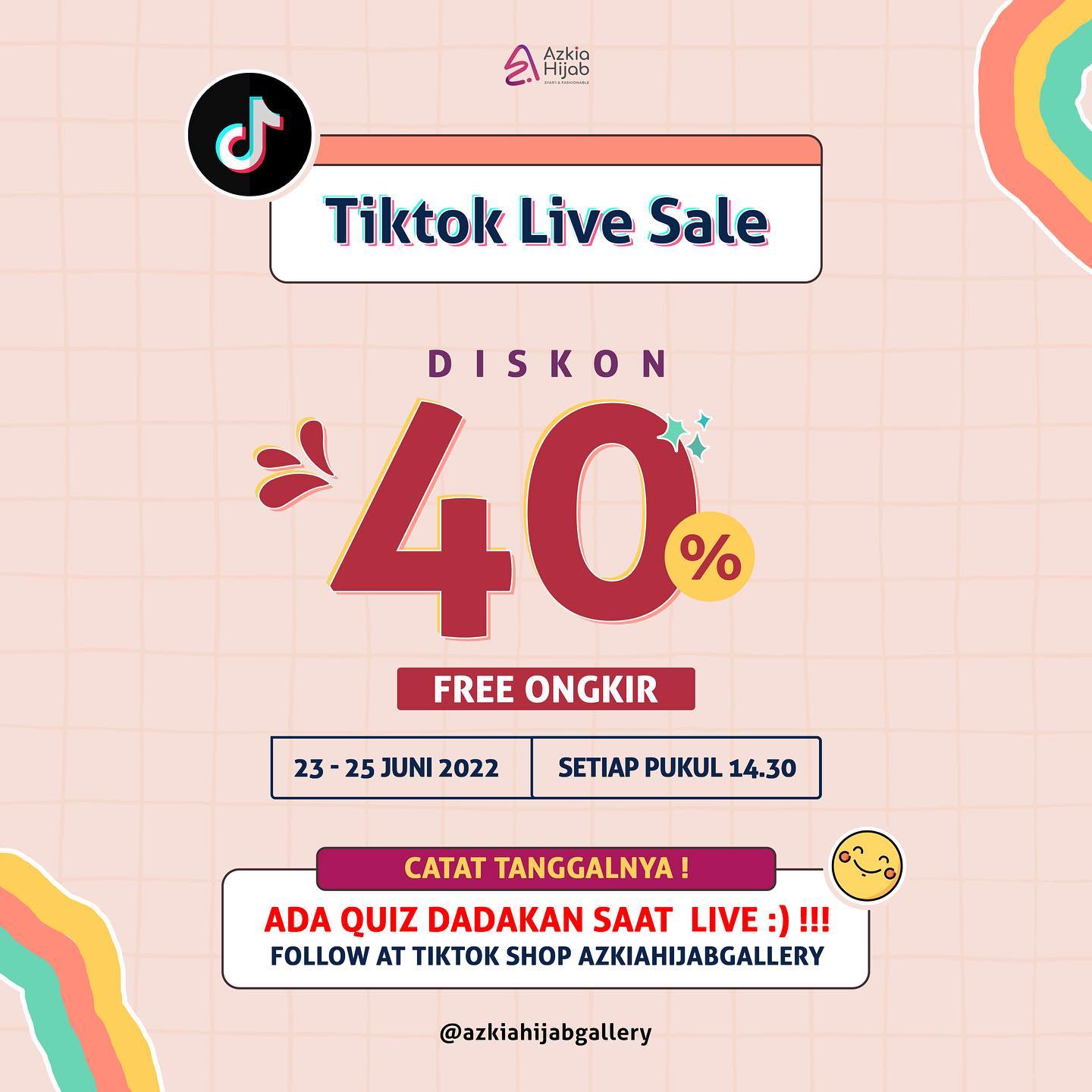 Azkia Hijab - Mana nih suaranya yang sering main TikTok😜...