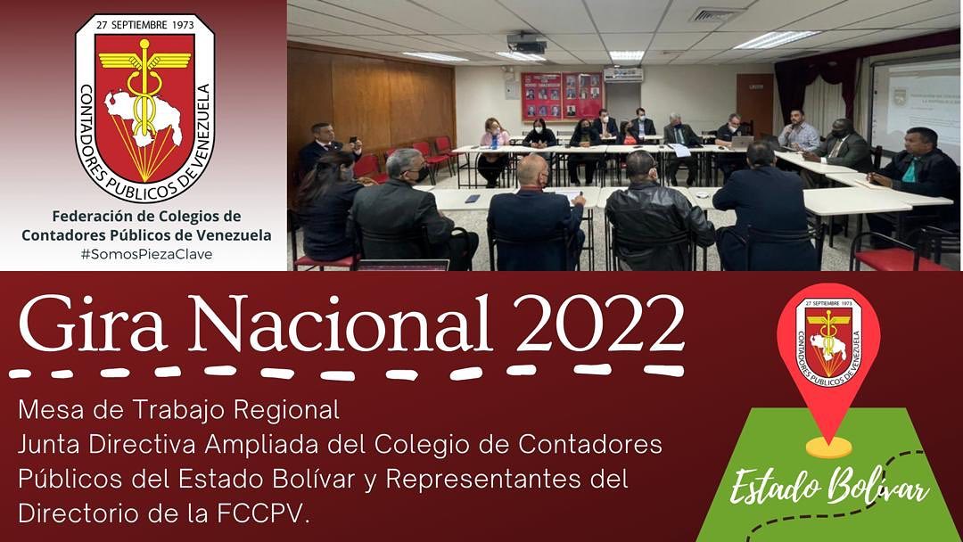 🇻🇪 En el mes de abril 2022, la Federación de Colegios de Contadores ...