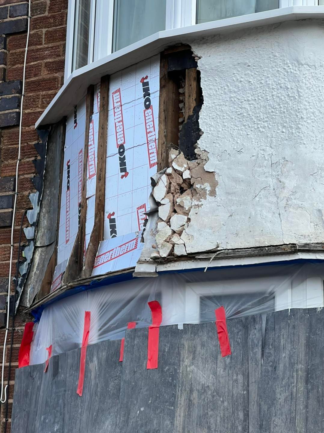 Bay Window Barrel... - Solihull Plasterers & Screeders
