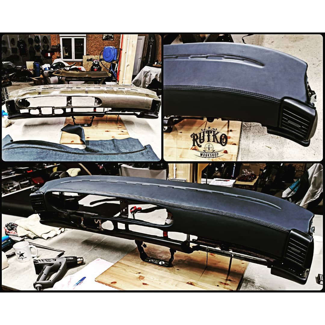 Sellerie Rutko - Gainage d un tableau de bord pour porsche... | Facebook