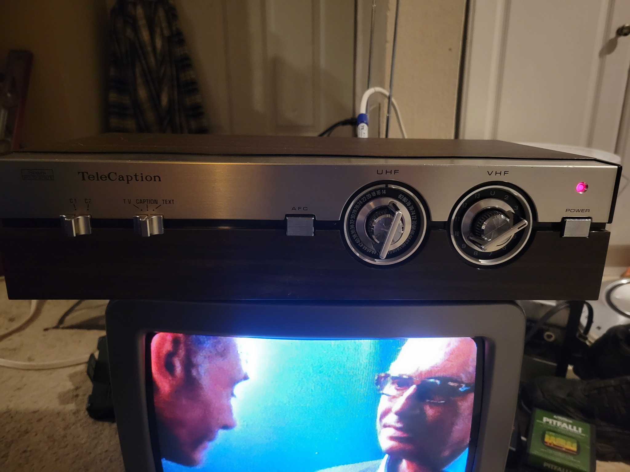 Sears Tele-Caption decoder for closed captions