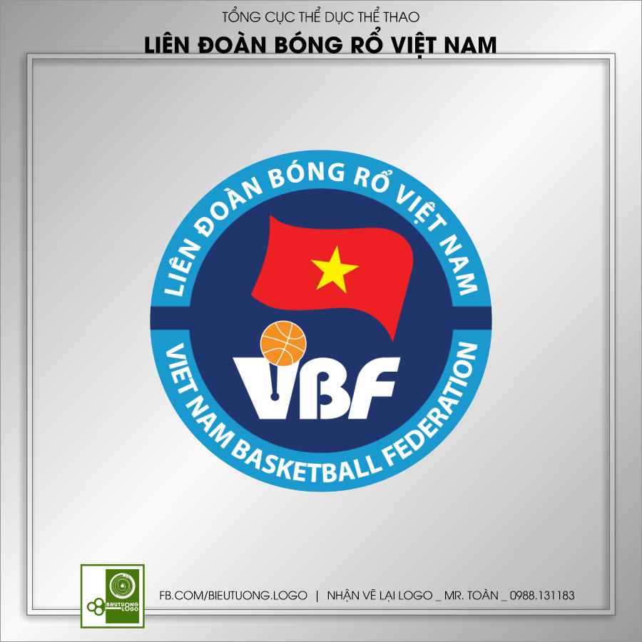 [Logo Liên đoàn Bóng rổ Việt Nam] Tác... - Biểu tượng - Logo
