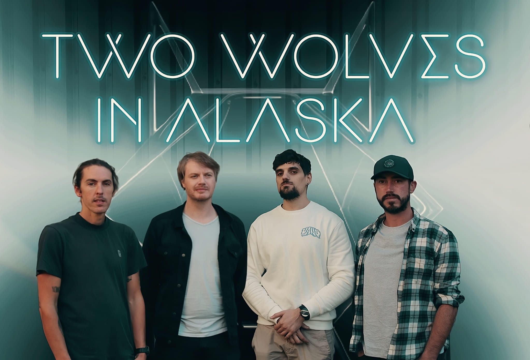 Two Wolves In Alaska