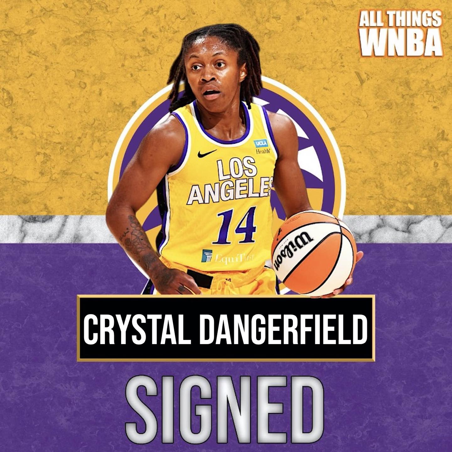 Los Angeles Sparks sign Crystal Dangerfield