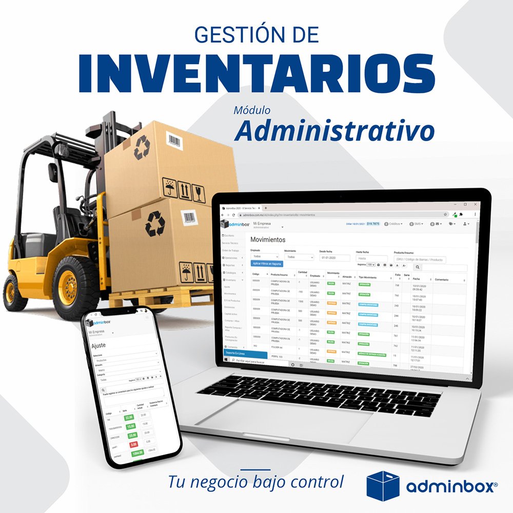 Adminbox - GESTIONA INVENTARIOS - Módulo Administrativo 😉... | Facebook