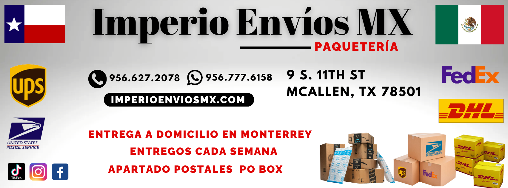Imperio Envíos MX | McAllen TX