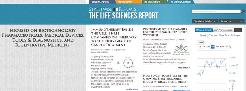 The Life Sciences Report