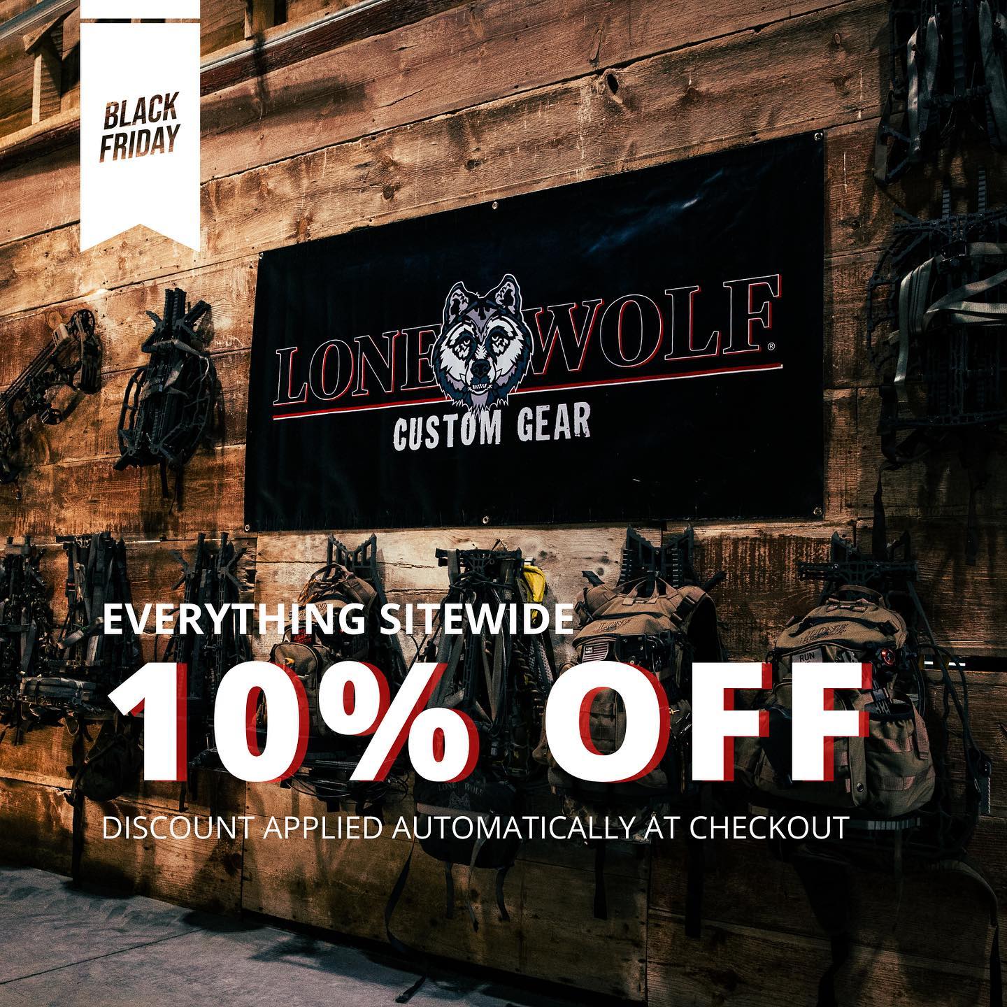 10% off on all Teskey's Gear today for Cyber week! Shop online now!