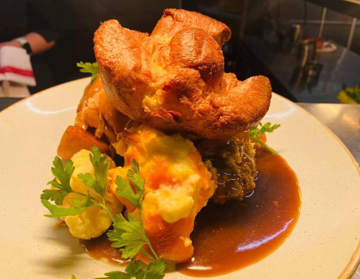 The roast that dreams are made... - The Bridge Inn Stapleton