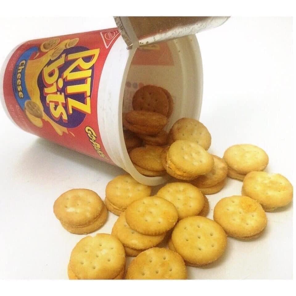 CM SNACK FOOD - 🍪BÁNH RITZ BITS LY CỦA MỸ 🇺🇸 💯 NHÂN PHÔ MAI BÉO BÉO MẶN ...