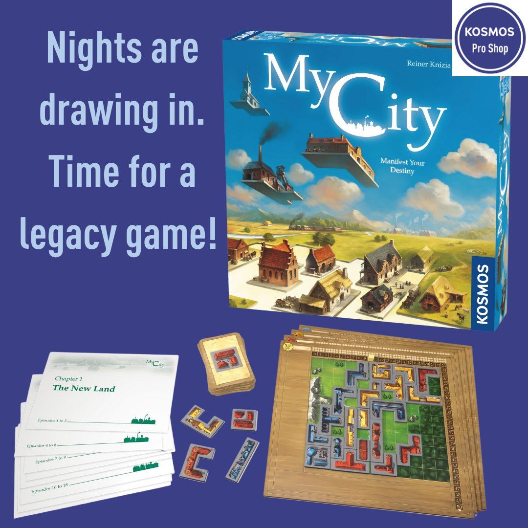 Leisure Games - My City Described by Shut Up & Sit Down...