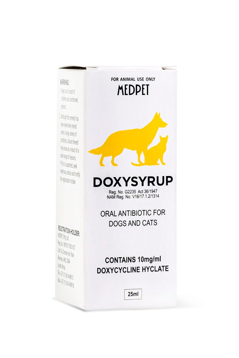 Assagay - Oral antibiotic (Doxycycline) syrup for cats and small dogs ...