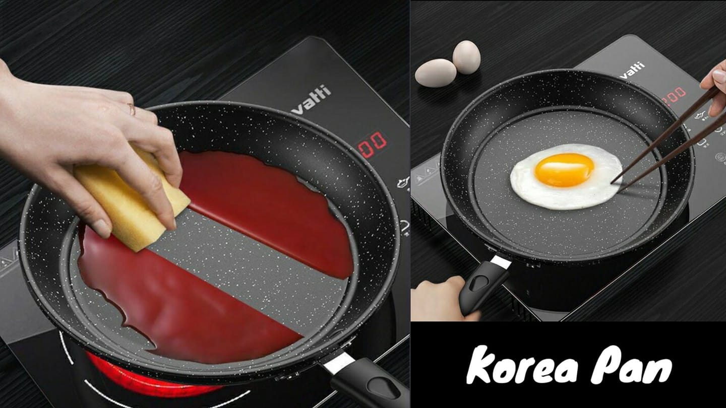 Pinju Kitchenware เครื่องครัว หม้อเคลือบเกาหลี กระทะเคลือบหินอ่อน added ...