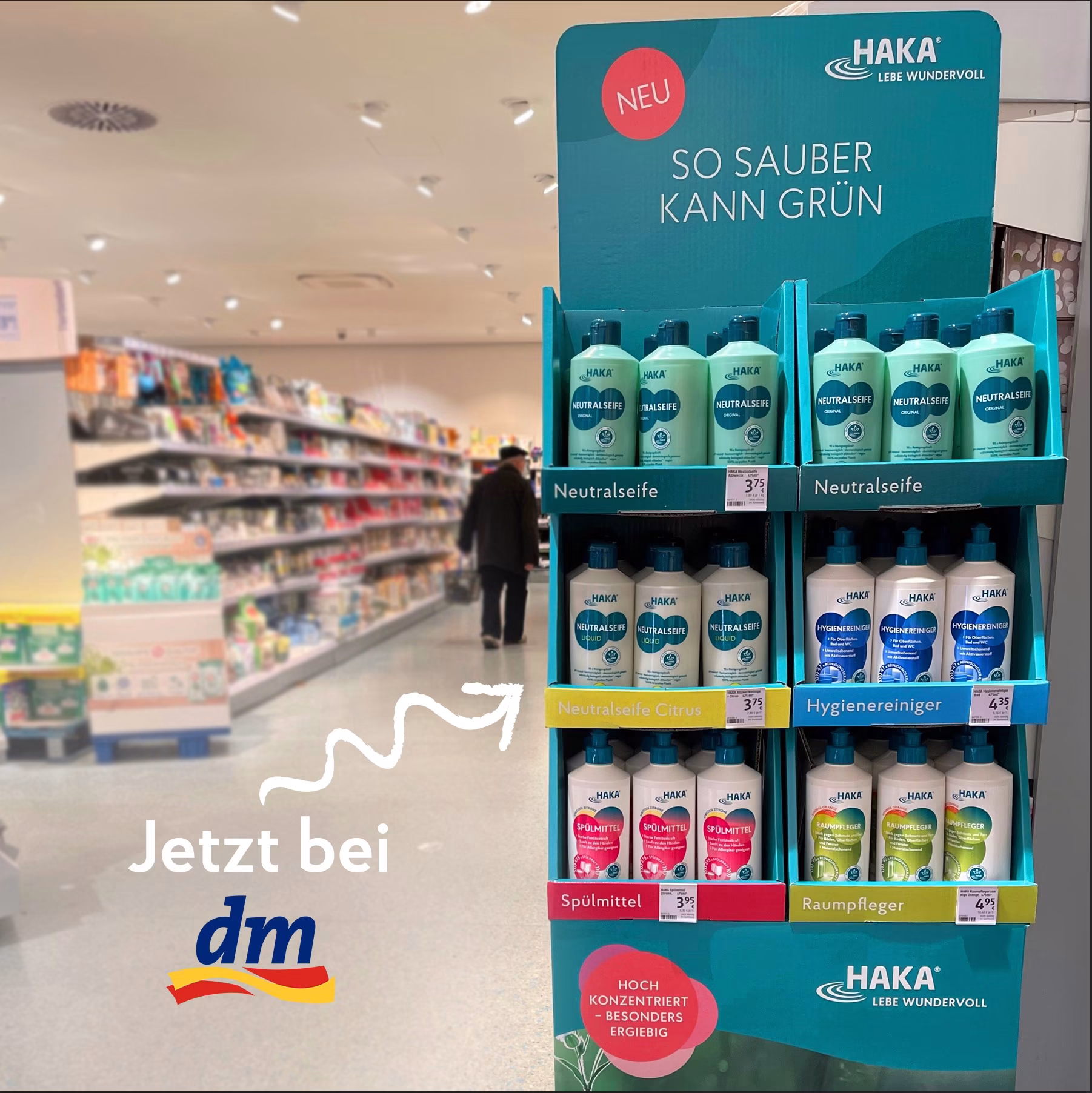 Glänzende Aussichten! ✨ Passend zum Frühjahrsputz kannst du unsere Reinigungsprofis mit starker Putzleistung jetzt in über 1.400 dm-drogerie markt Deutschland Filialen entdecken! 🧽 #neubeidm #jetztbe