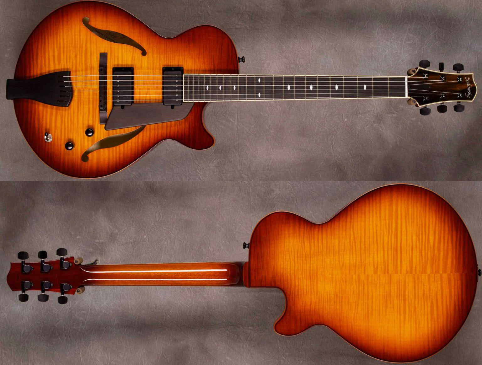 Have you seen our new Frank Vignola archtop? It's a two pickup