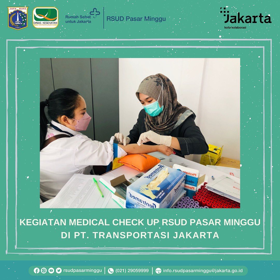 Kegiatan Medical Check Up RSUD Pasar... - RSUD Pasar Minggu | Facebook