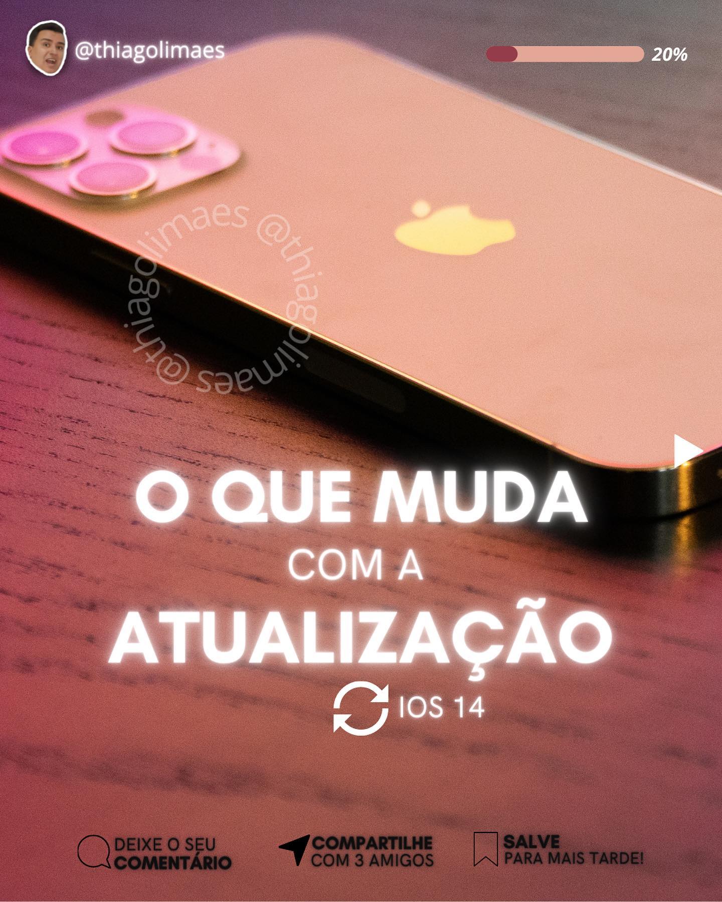 Thiago Lima - ⁣O que muda com a atualização IOS 14?⠀ ⠀ ⠀... | Facebook