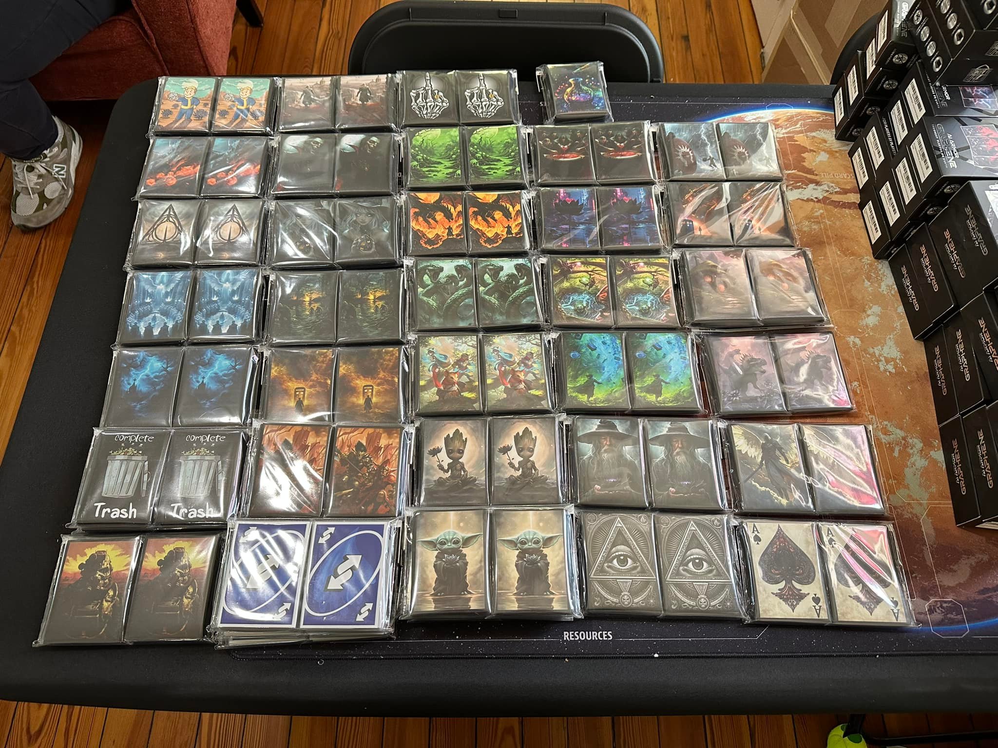 ai armor card sleeves (D20 Witch) These Sleves are not created by Magic The Gathering or Disney Pop Art Skull - Realm