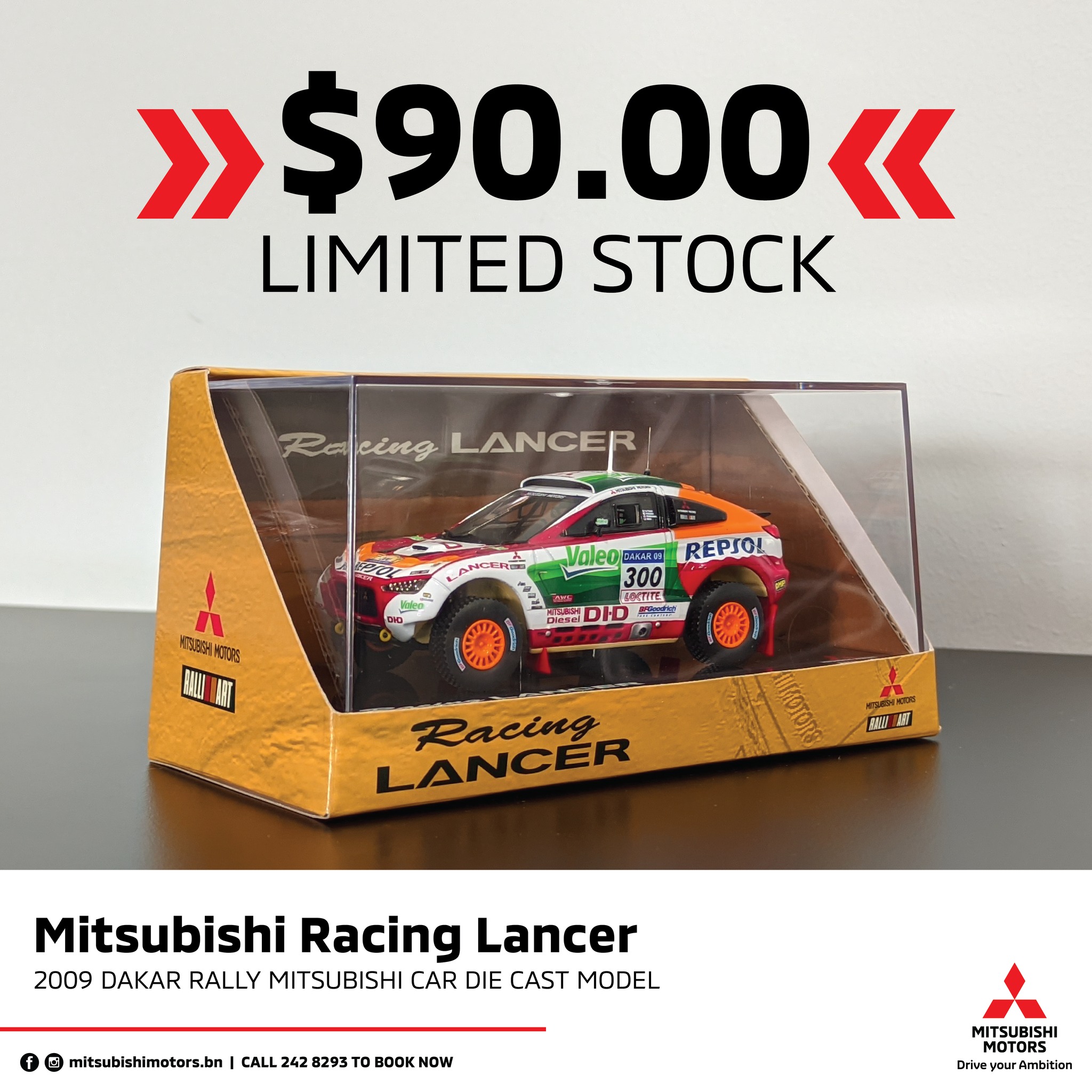 Own a piece of history by purchasing the die cast model of the