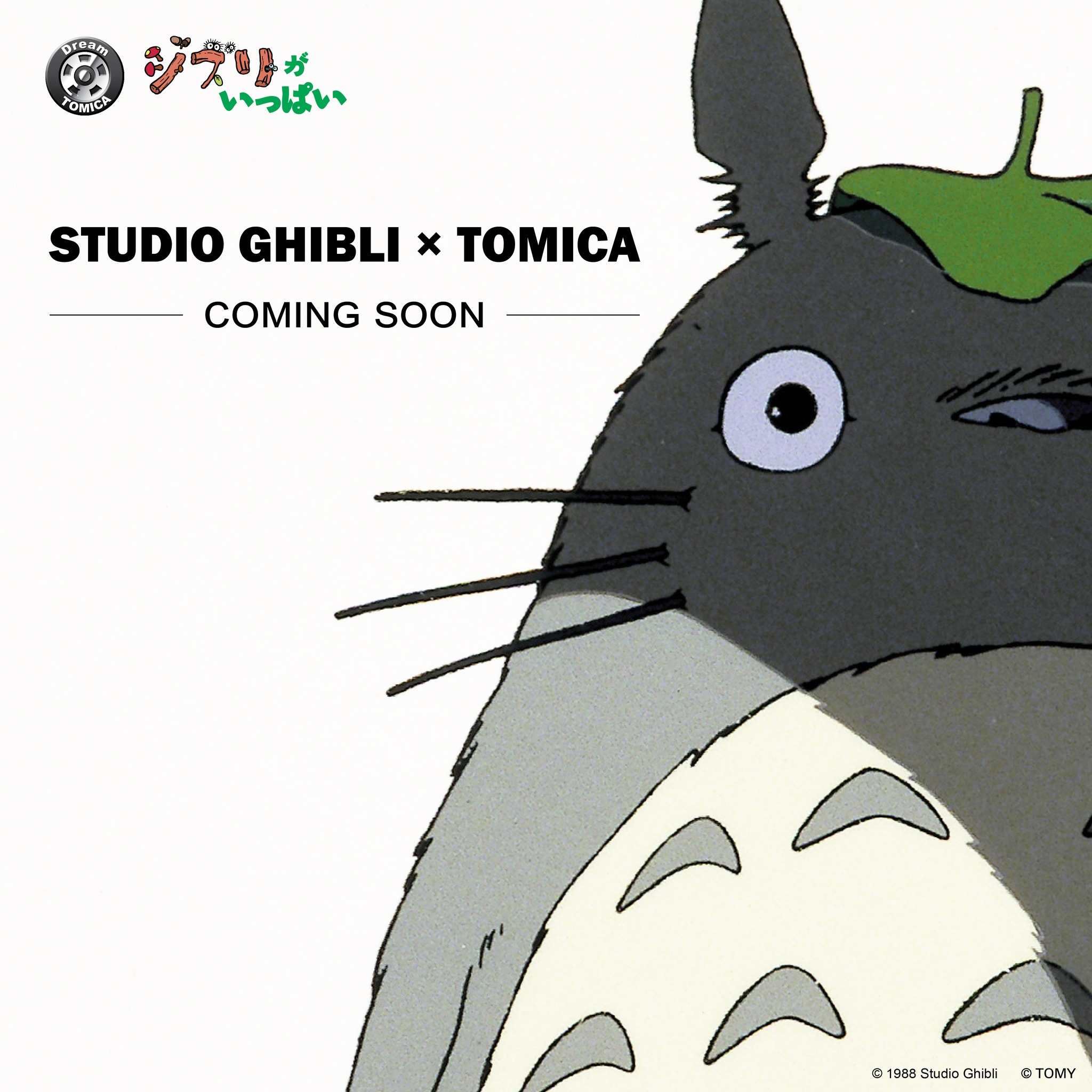 Takaratomy ASIA - STUDIO GHIBLI X TOMICA Coming Soon!...