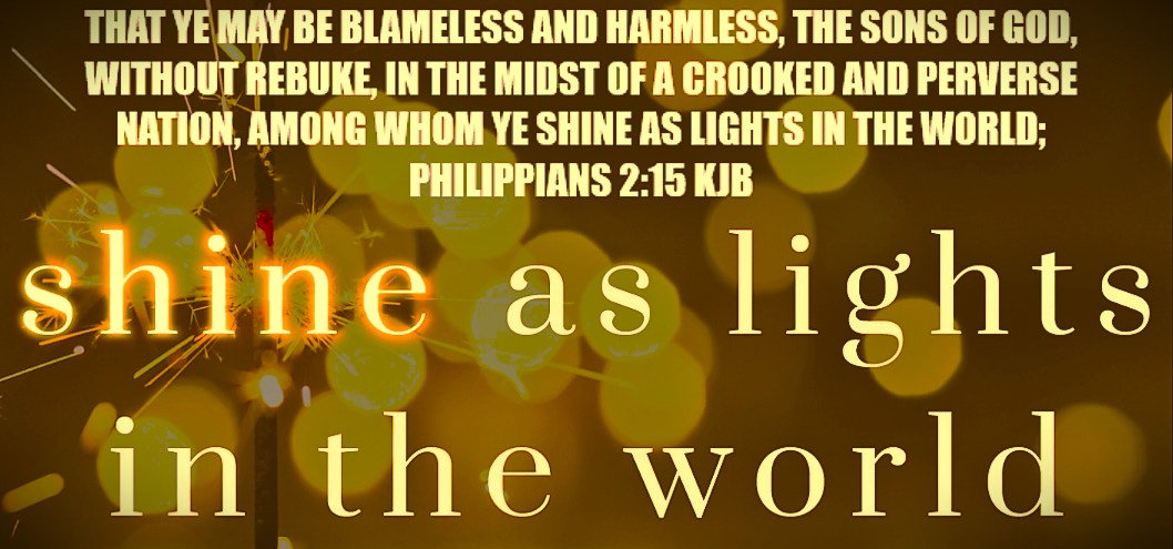 God's glory and light for the new year